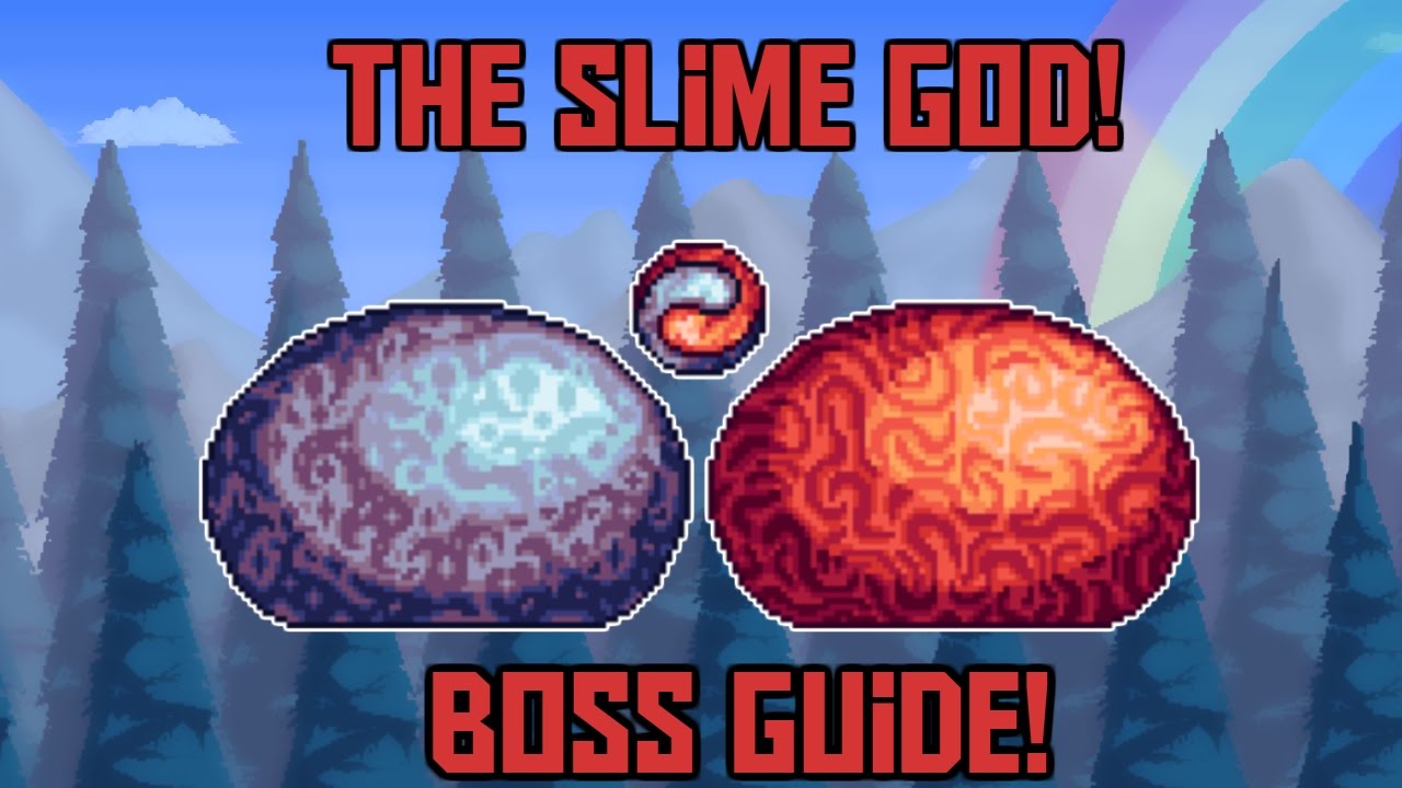 How to Beat the Slime God In Terraria -Calamity Expert Mode Boss
