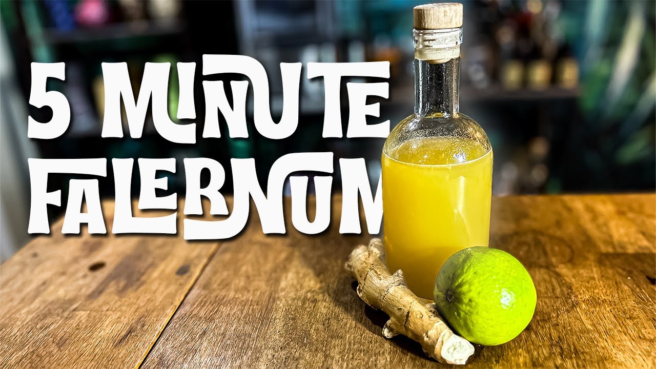 Как приготовить секретный ингредиент Тики — Фалернум — менее чем за 5 минут!