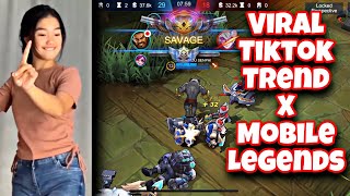 Tiktok Viral Chandrika Chika x Roger Savage || Old Trend New Video 😁 || Mobile Legends