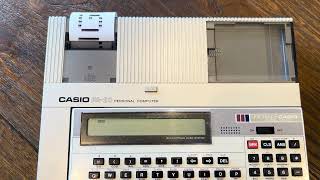 ジャンク扱い】 CASIO FX-750P ポケットコンピュータ レトロ ポケット