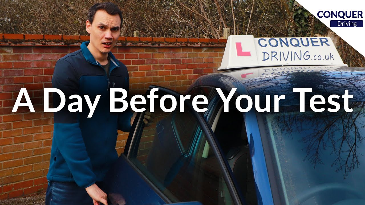 What To Do The Day Before Your Driving Test - YouTube