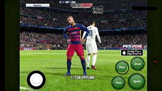 DOWNLOAD PES 2016 MOBILE OFFLINE 2GB RAM REALISTIC APK+OBB+DATA BEST MOD FOR FIFA 16 screenshot 4