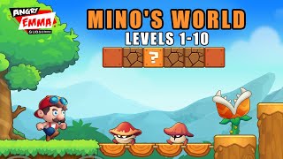 Mino's World - Run n Jump Game - Levels 1-10 (Android Gameplay) screenshot 2