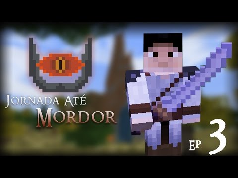 TROLLS DA MONTANHA! - Jornada até Mordor - Episódio 3 (Minecraft Senhor dos Anéis)