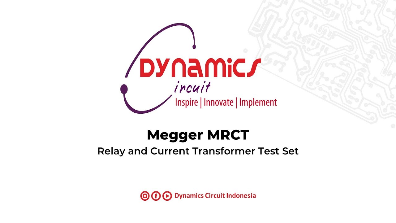 Megger MRCT was successfully repaired and calibrated