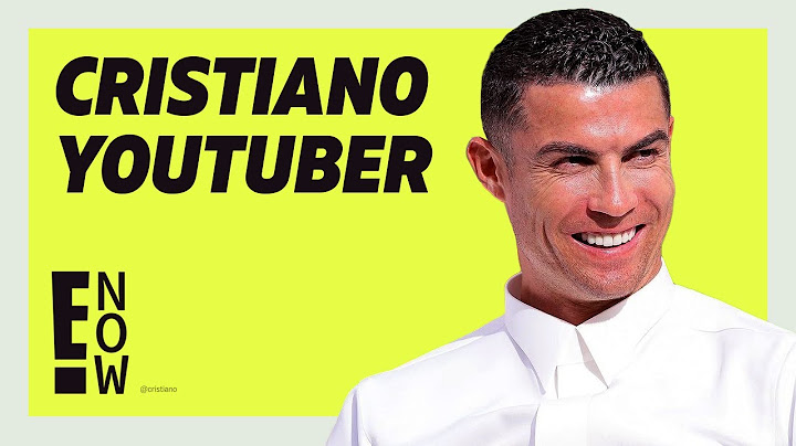 Cristiano Ronaldo DEBUTA como YOUTUBER