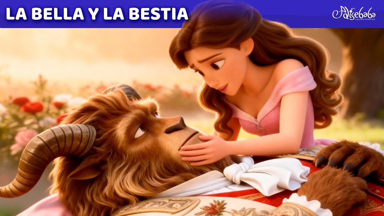 La Bella y la Bestia ✨🌹 | 3D 4K | Cuentos infantiles para dormir en Español