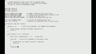 Beginner's C project: coding a simple program for making programming videos [Code Monkey King] screenshot 3