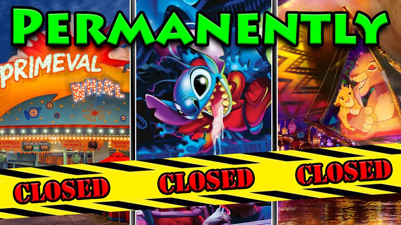 Disney PERMANENTLY CLOSES Stitch’s Great Escape and Other Attractions | Disney Round Up Ep. 61