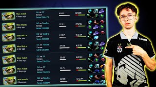How 12K MMR OG.Ari has a 100% Winrate as Hoodwink in Pro Games