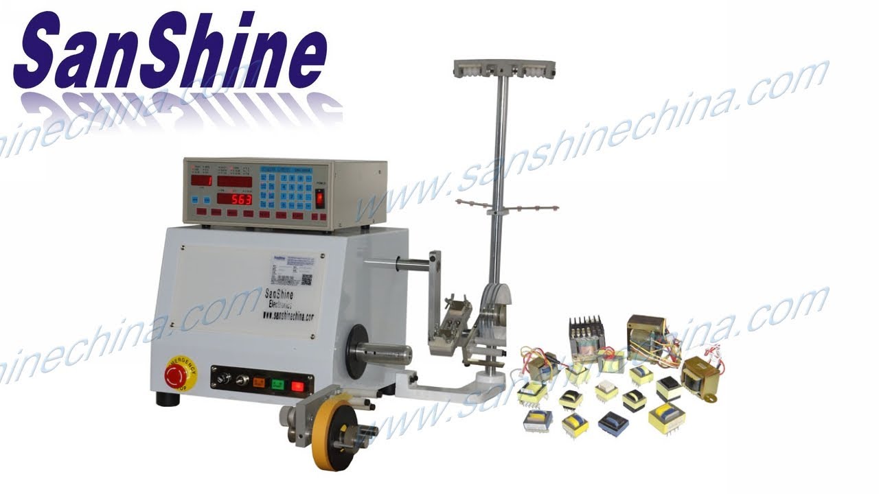 Transformer coi winding machine (SS600 winds mobile phone power adapter transformer)
