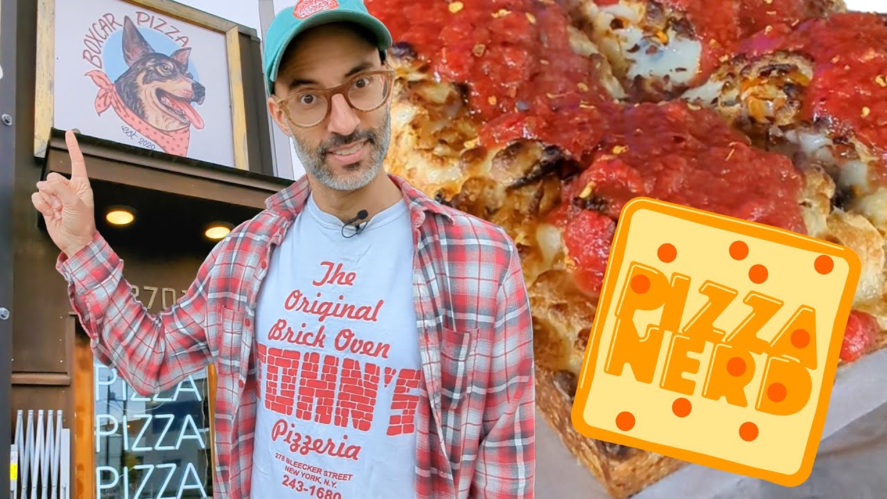 Portland's best Detroit-style Pizza 🍕  Boxcar Pizza