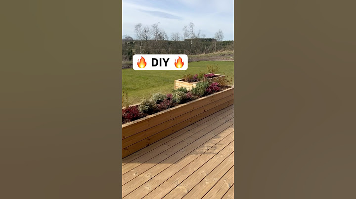 Sådan laver du en plantekasse ved din terrasse