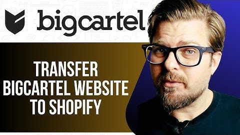 HOW TO TRANSFER Big cartel WEBSITE TO SHOPIFY - 2025