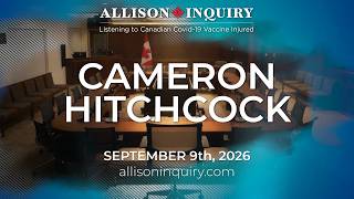 Allison Inquiry | Cameron Hitchcock | Day 2 September 9th, 2026