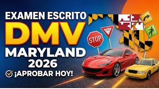 Examen Escrito de Conducir Maryland 2025: 25 Preguntas Clave para Pasar