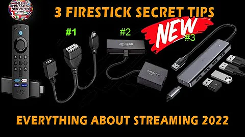 Three firestick Expansion Tips for 2022 4K Firesticks