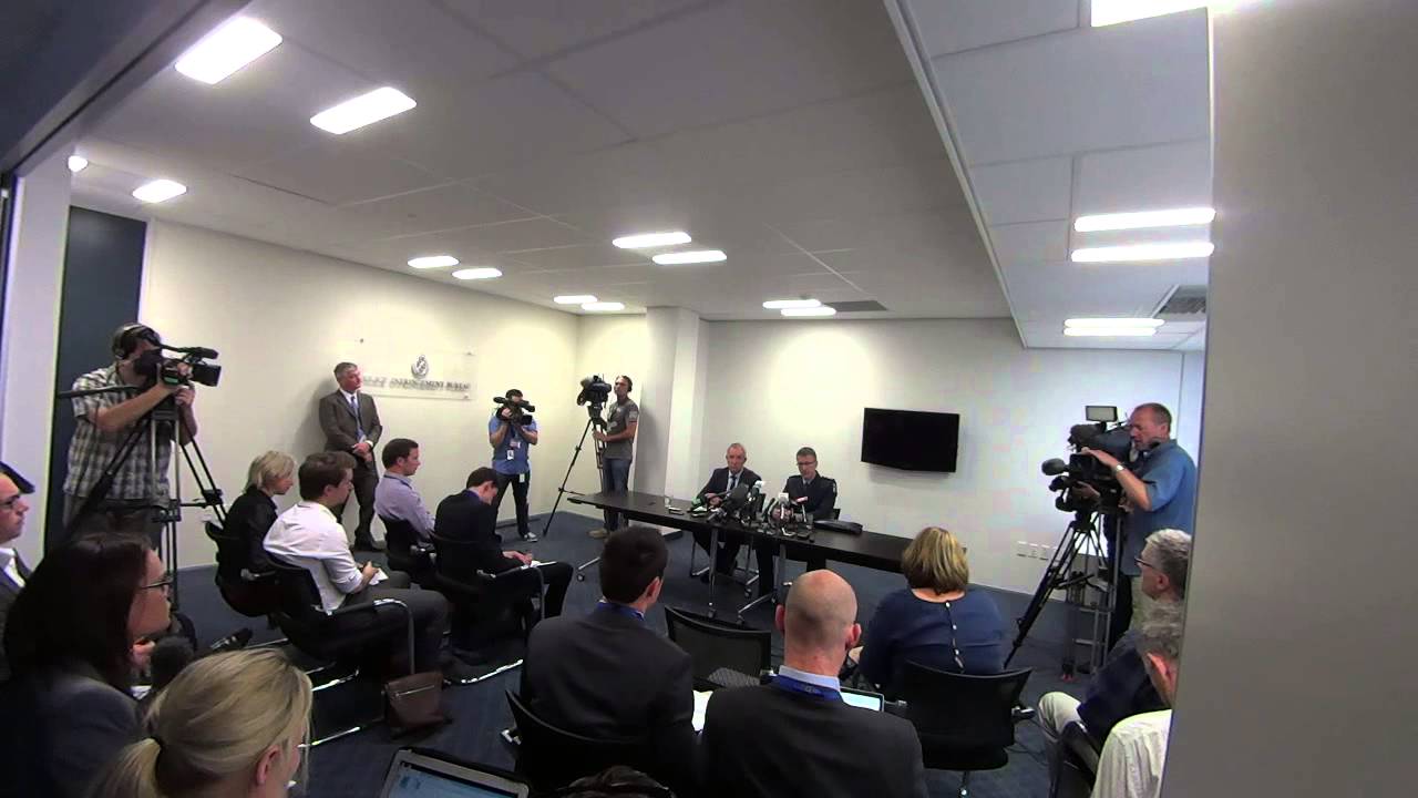 Press Conference on Missing Convict Philip John Smith 10/11/14