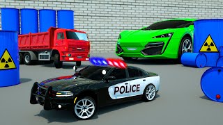Sergeant Lucas catches criminals  Sports car breaks the law | Wheel City Heroes (WCH)
