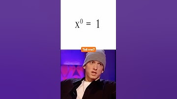 Why X⁰ = 1? Eminem & Trump Break It Down