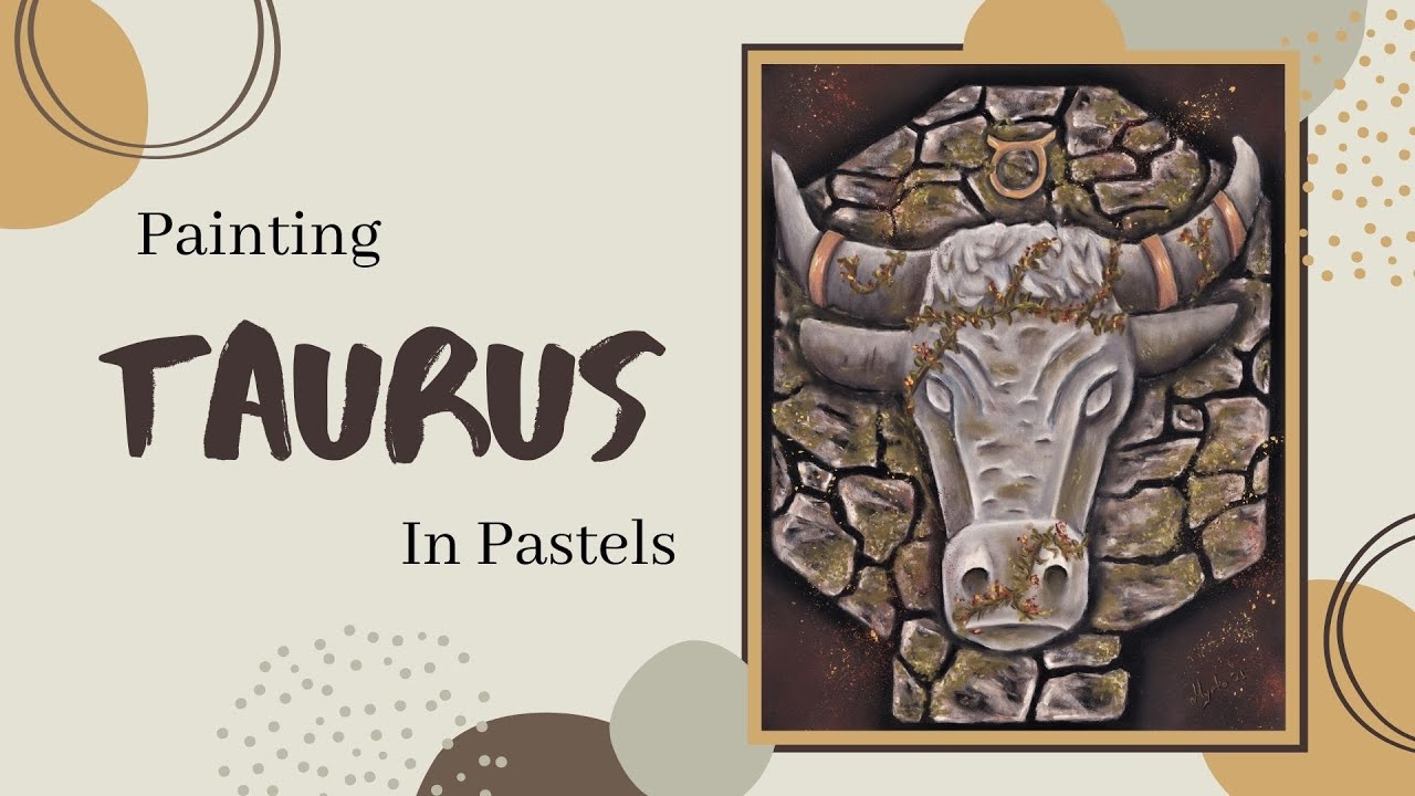 Painting Taurus In Pastels! How I Boost My Creativity With Limitations!