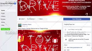 Christmas Toy Drive - Animated Flyer PSD Template