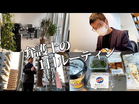 【弁護士の一日ルーティン】弁護士の仕事を撮影してみた（事務所編）