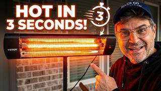 This Patio Heater Gets Hot in 3 Seconds!