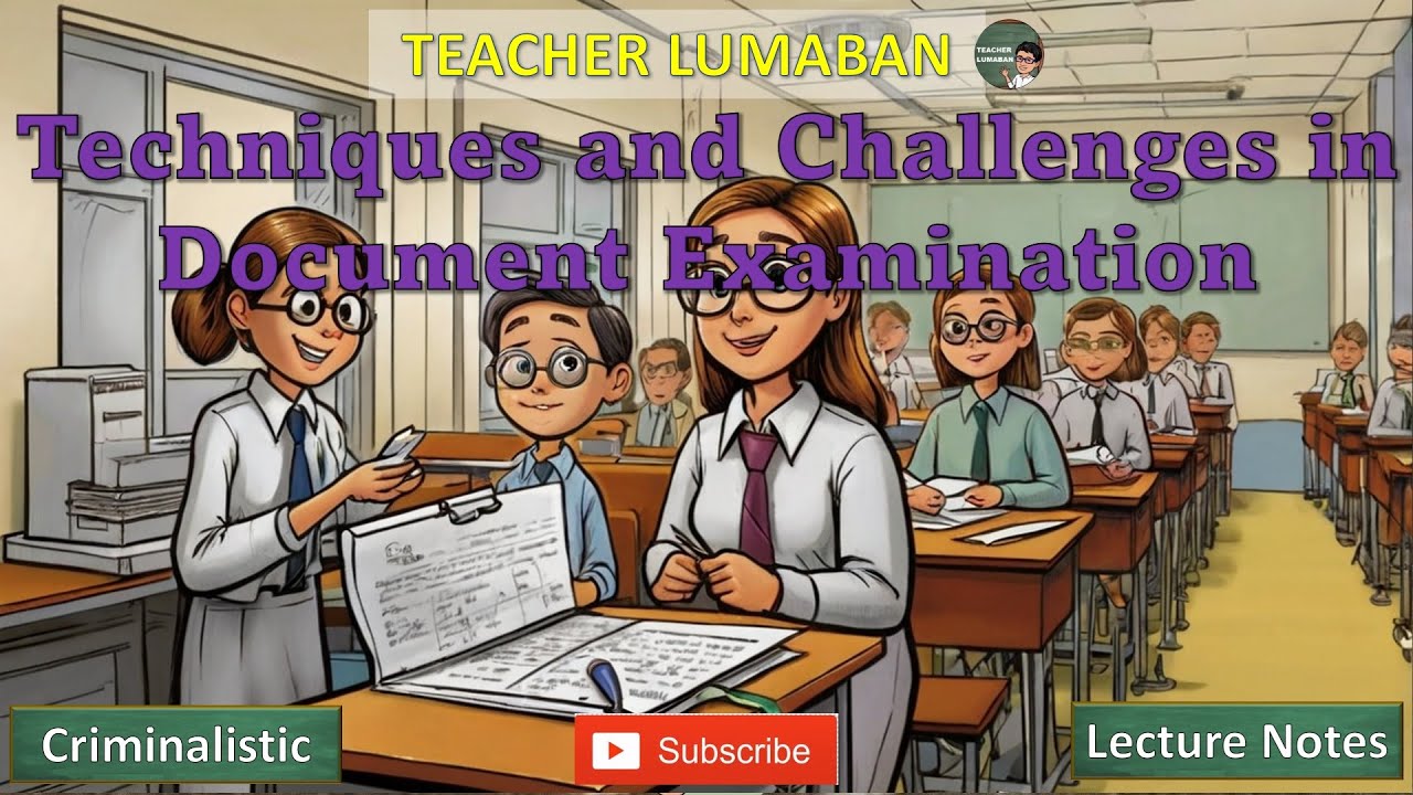 Techniques and Challenges in Document Examination