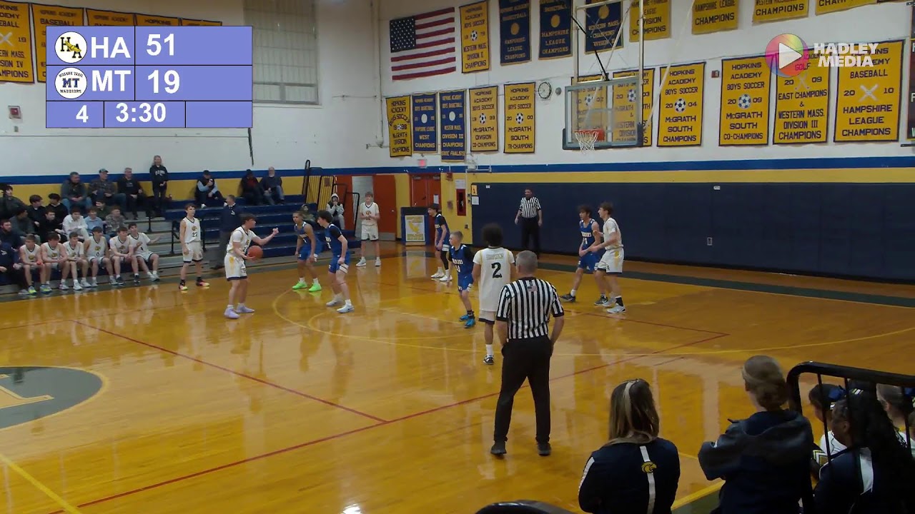Hopkins Academy Boys Basketball vs. Mohawk Trail: 1-7-25