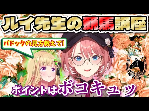 【ホロ競馬部】ルイ先生の競馬講座~パドック編~【鷹嶺ルイ/アキローゼンタール/ホロライブ切り抜き】