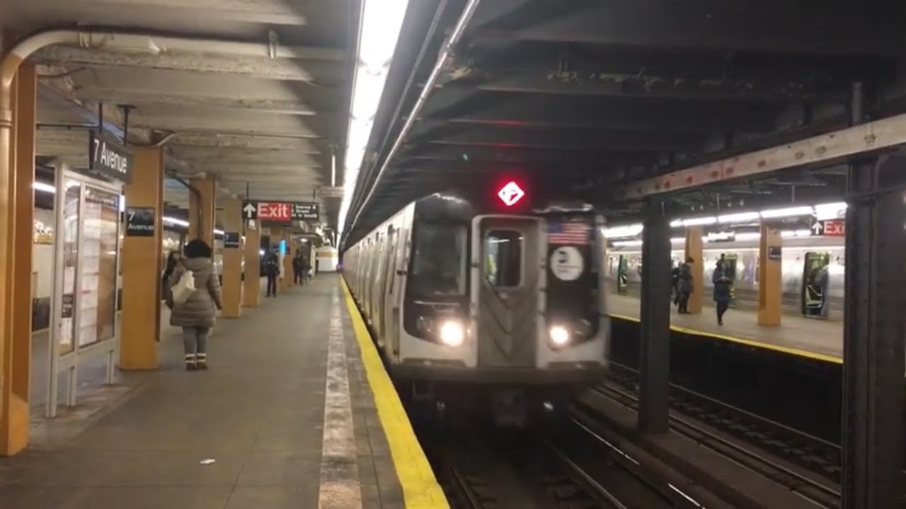 PM Rush Hour R68A/R160 Coney Island/Church Av/Kings Hwy F Express/Local ...