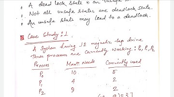 #OperatingSystem #Deadlock : How to find out safe sequence of order