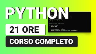 Presentazione Corso Python Completo 21 Ore | Codegrind.it