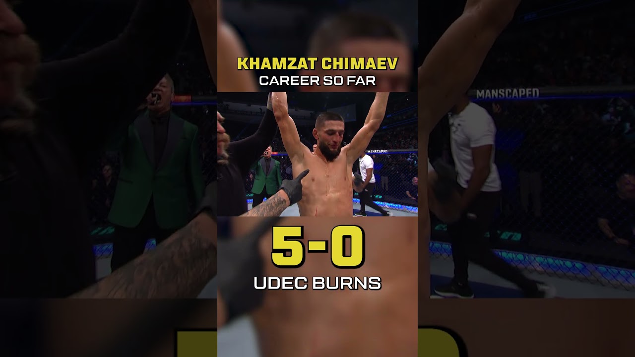 Khamzat Chimaev Career So Far