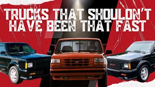 The Fastest Trucks You Never Saw Coming – Syclone, Typhoon, Lightning Gmc Typhoon Vs Syclone