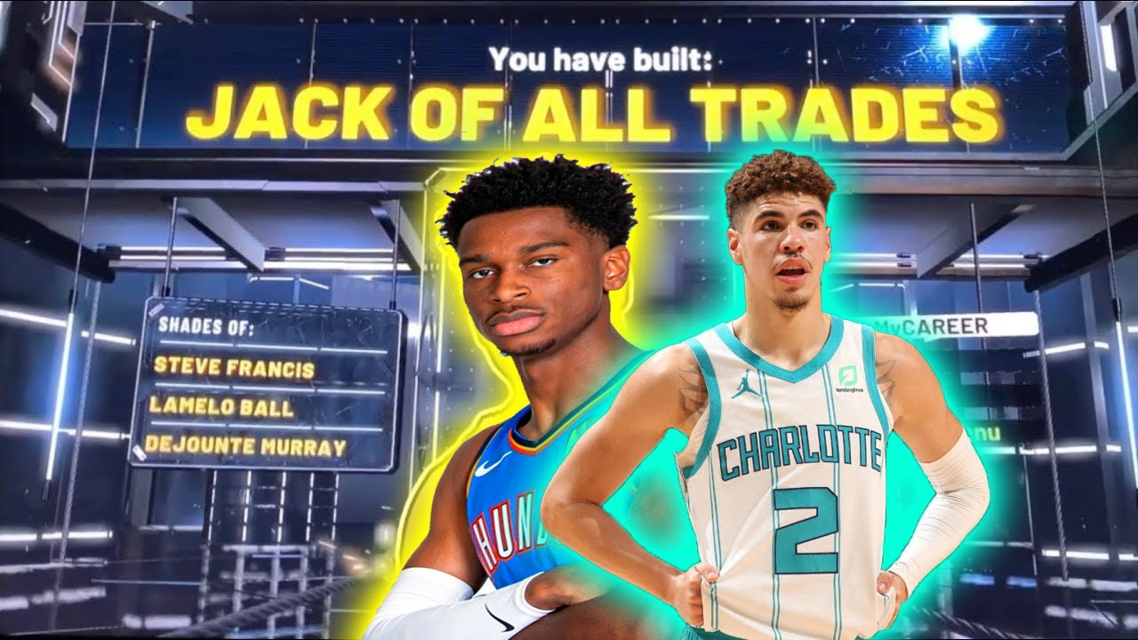 NBA 2K22 JACK OF ALL TRADES BUILD! *VERY RARE BUILD* 😳 - YouTube