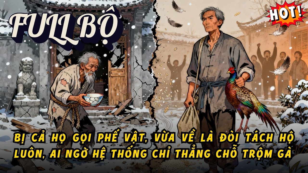 BỊ CẢ HỌ GỌI PHẾ VẬT, VỪA VỀ LÀ ĐÒI TÁCH HỘ LUÔN, AI NGỜ HỆ THỐNG CHỈ THẲNG CHỖ TRỘM GÀ