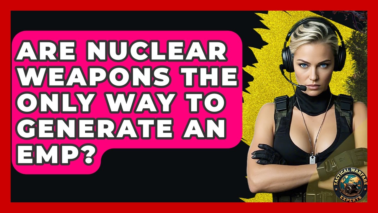 Are Nuclear Weapons The Only Way To Generate An EMP? - Tactical Warfare Experts