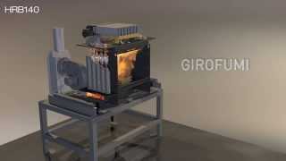 Ravelli Hrb140 Pellet Chimeneas Roman