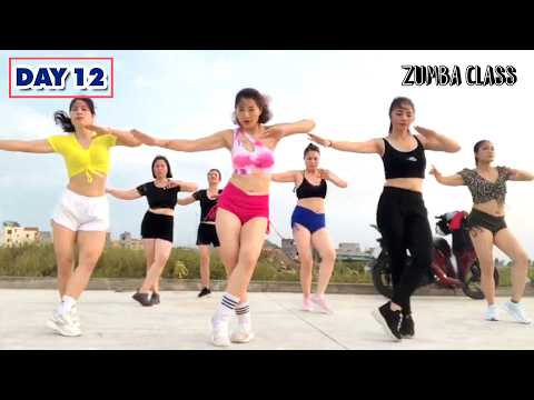 LOSE 10kg AT HOME - DAY 12 l 30 Days Fastest Total Body Fat Burning Workout l Zumba Class
