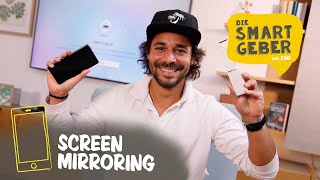 Bild vom Smartphone auf den Fernseher – so geht Screen Mirroring screenshot 2