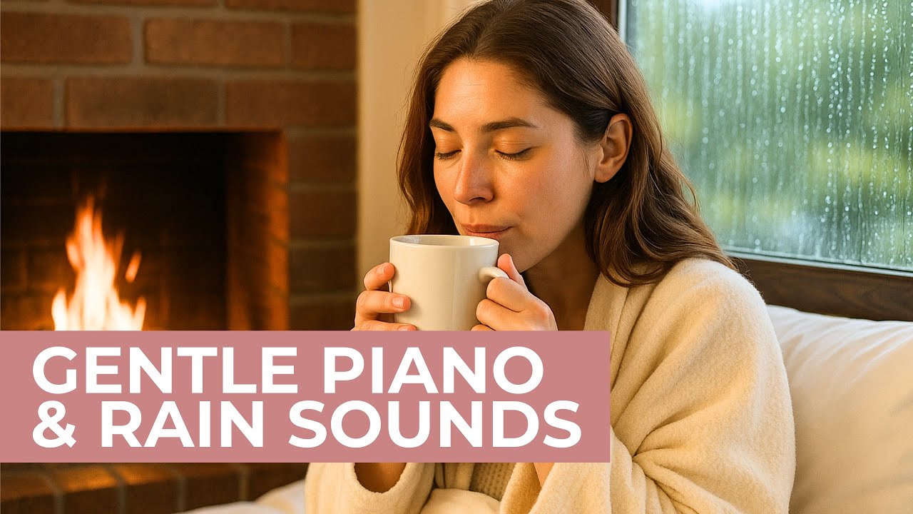 Rain Piano Music for Journaling, Meditation & Evening Relaxation | Songs Of Eden