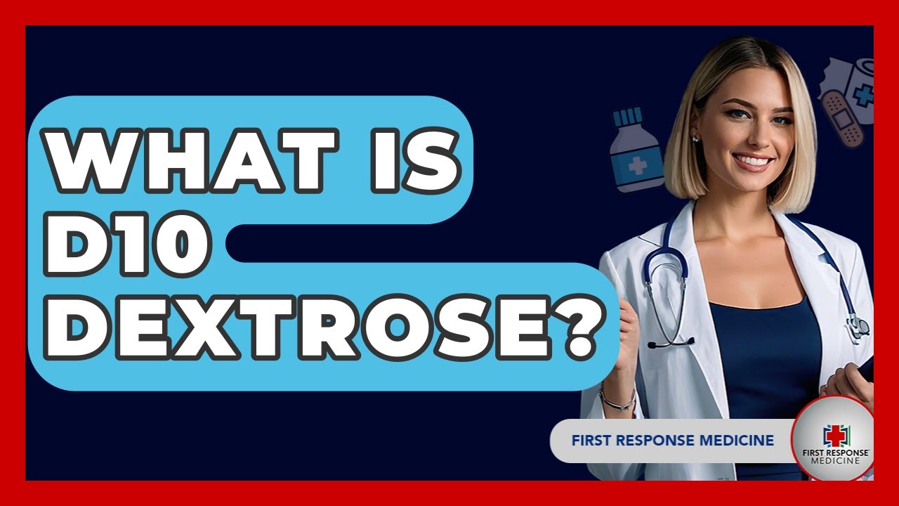 What Is D10 Dextrose? - First Response Medicine