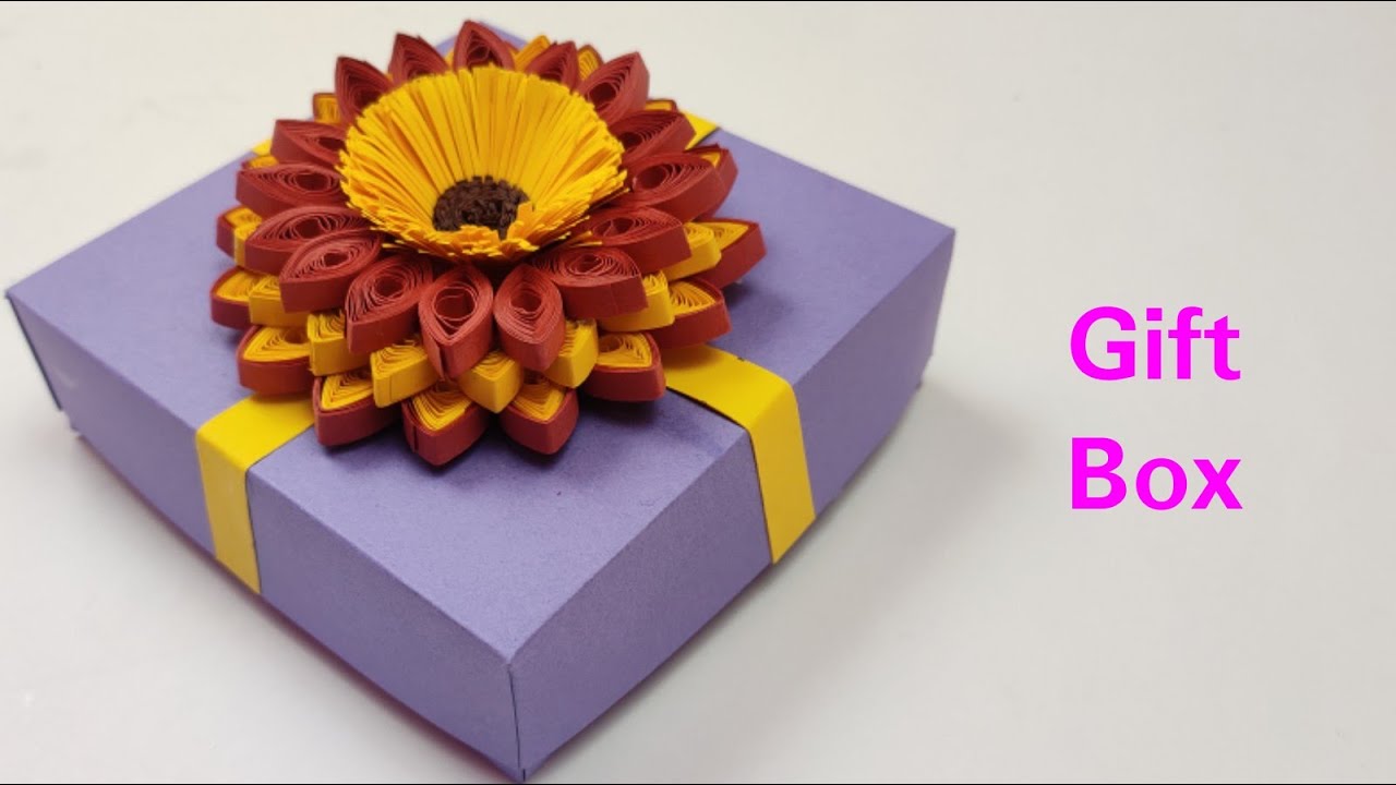 DIY Gift Box | EASY Paper Craft Idea | Fathers Day Gift ...