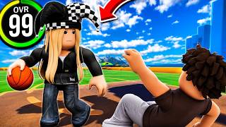 I TOOK OVER The Park With The BEST CENTER BUILD On Roblox Playground Basketball... (INSANE!) screenshot 5