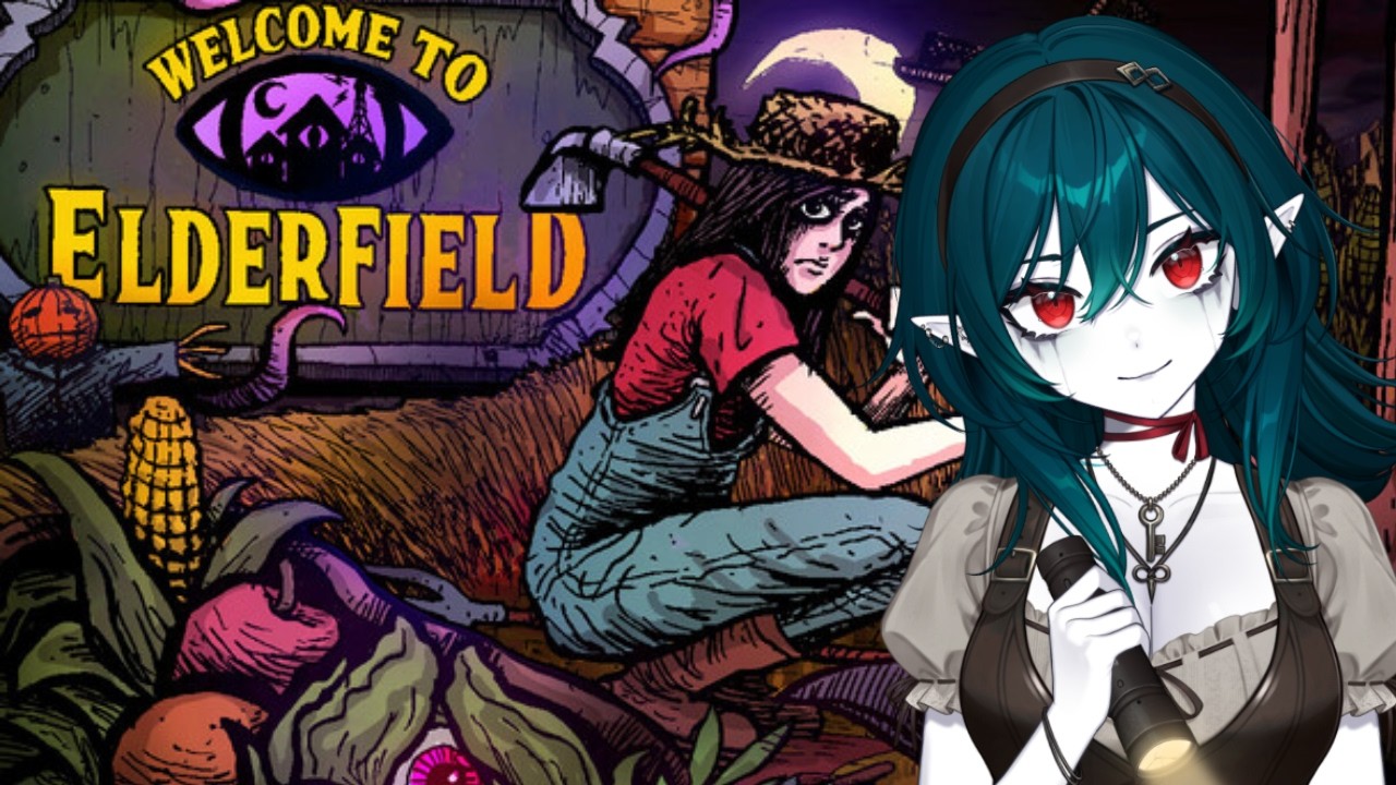 [Welcome to Elderfield] NEW HORROR FARMING SIM?! LETS CHECK IT OUT