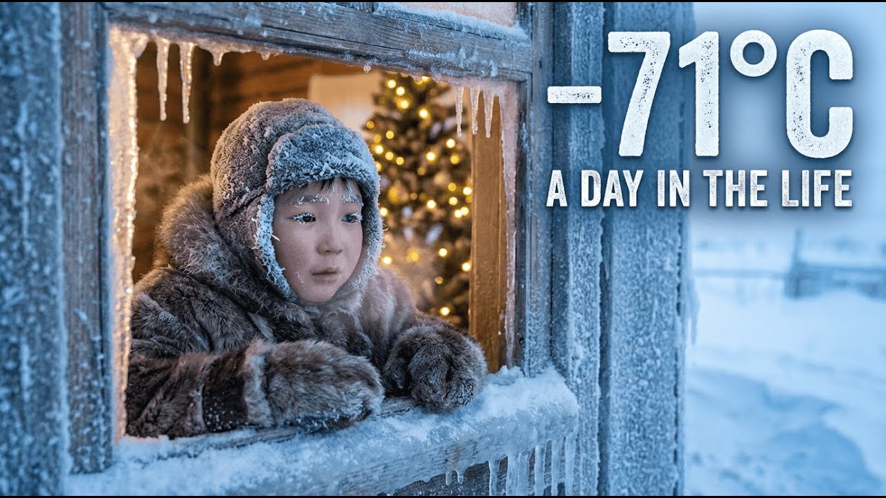 Life at −71°C (−95°F) in The Coldest Town on Earth | Yakutia, Siberia