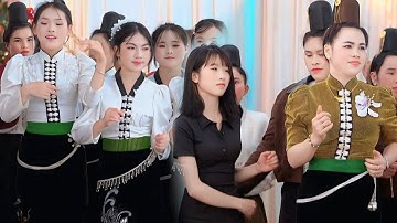 CHẤT GÁI BẢN TÂY BẮC NHẢY CỰC SUNG MỪNG ĐÁM CƯỚI "THU HẰNG & CHÍNH CHIẾN" BẢN HUÔNG XÃ THUẬN CHÂU 