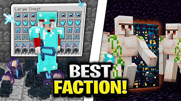 BEST FACTION ON *NEW* MINECRAFT SERVER | Minecraft Factions